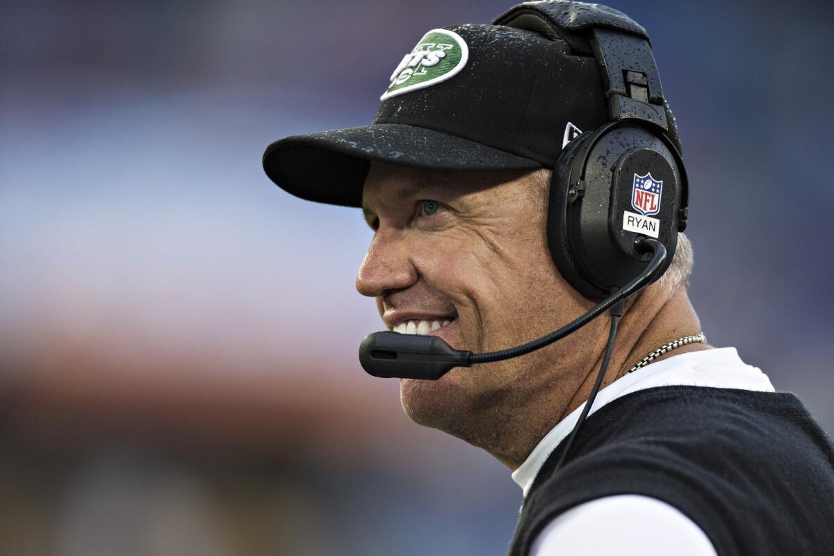 Coach Rex Ryan has the New York Jets at 4-3 after last year's 6-10 effort.