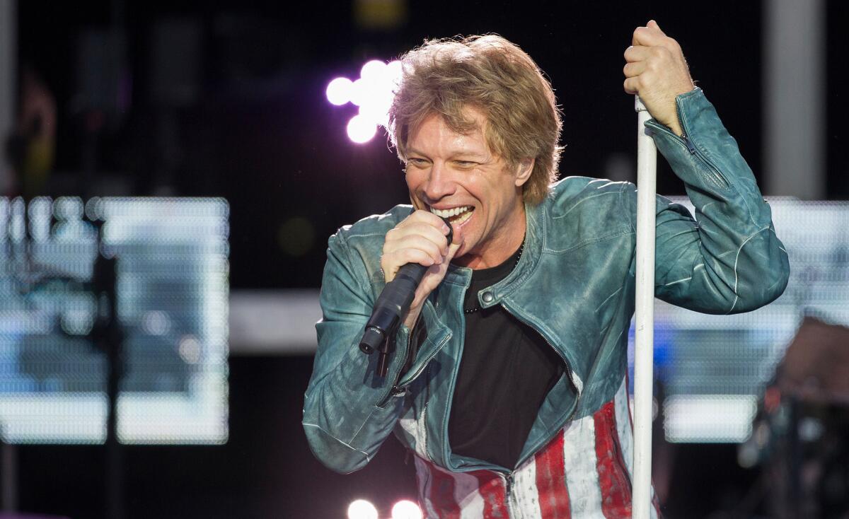 Jon Bon Jovi performs in Munich, Germany, on May 18, 2013.