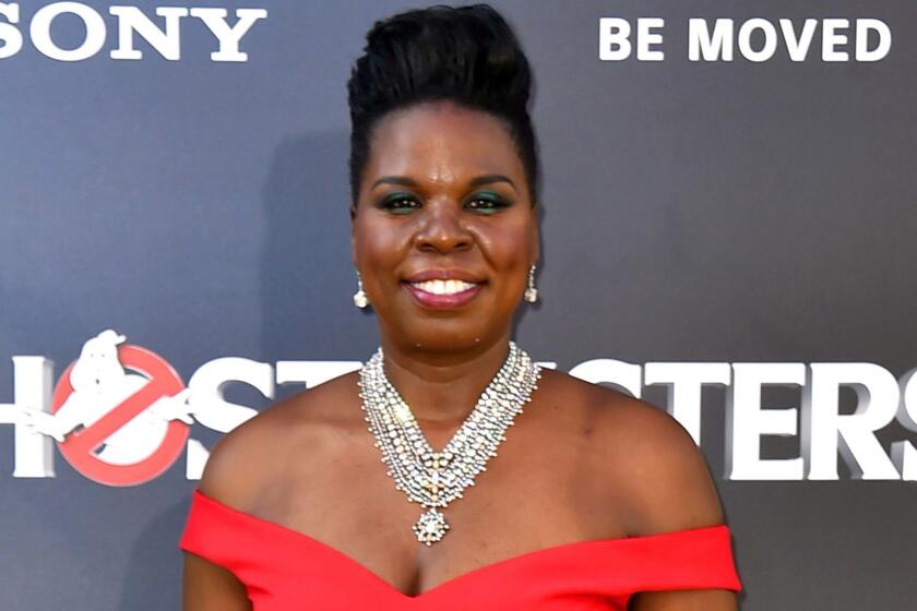 Leslie Jones' website was taken down Wednesday after nude photos and ID were stolen from her iCloud account and posted there.