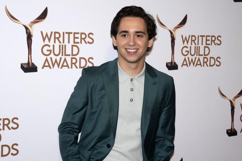 Marcello Hernandez attends the 75th annual Writers Guild Awards at the Edison Ballroom in New York.