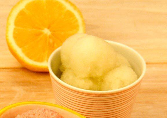 Lemon gelato (water-based)