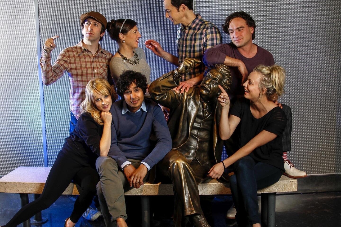 "The Big Bang Theory" cast
