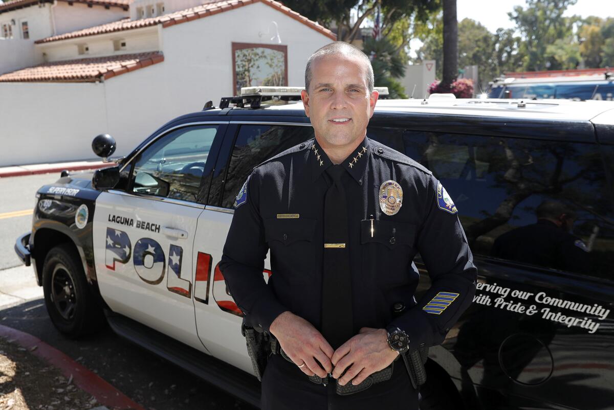 After a three-month interim post, Jeff Calvert was appointed as the Laguna Beach police chief on Wednesday.