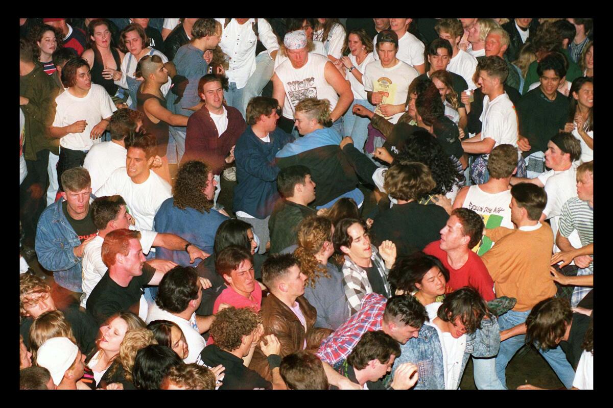 Iguana en Tijuana, mostrado aquí en 1992.