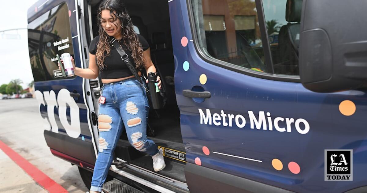 洛杉矶时报今日：需要搭车吗？Metro Micro以1美元提供洛杉矶周边的拼车服务