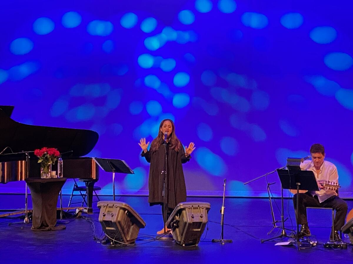 Singer-songwriter Perla Batalla.