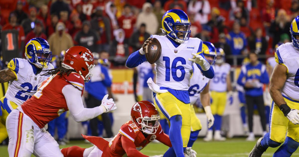 Rams’ 26-10 road loss to the Kansas City Chiefs by the numbers