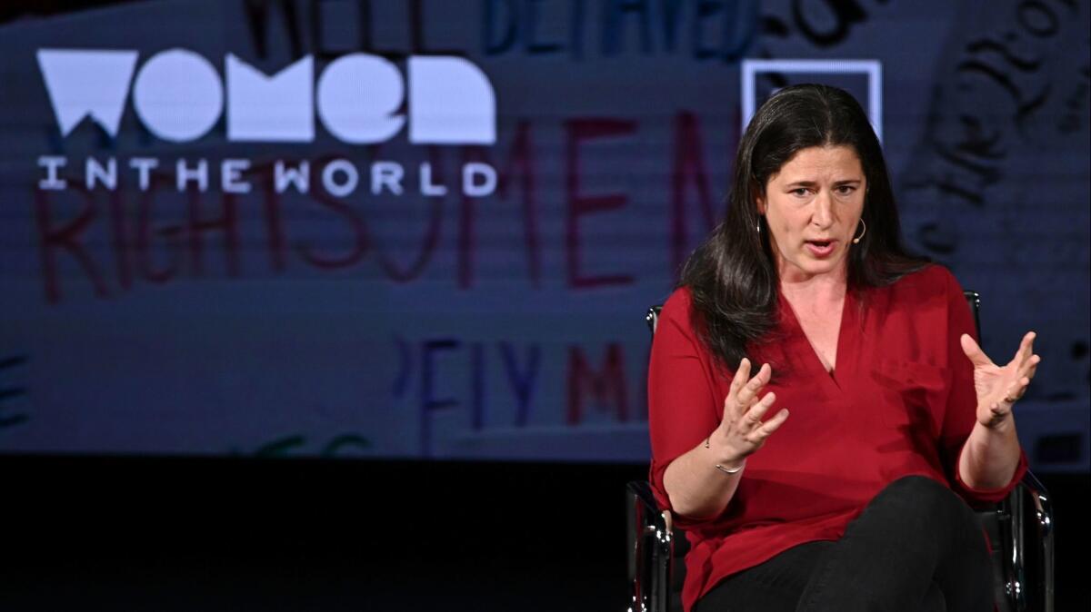 Here's a cover story writer: Rebecca Traister, writer-at-large for New York magazine, contributing editor at Elle magazine, and a National Magazine Award finalist.