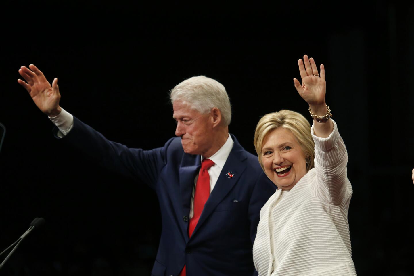 Bill and Hillary Clinton