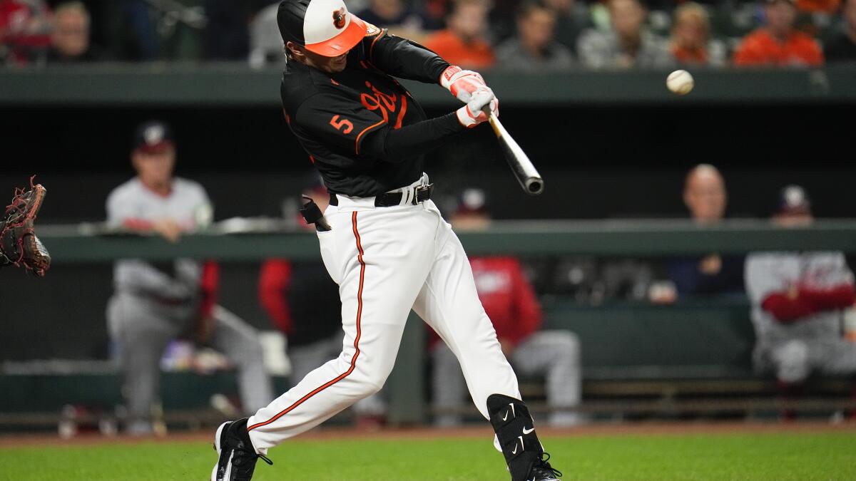 Rutschmann has big hit in Orioles' 6-3 win over White Sox - The San Diego  Union-Tribune