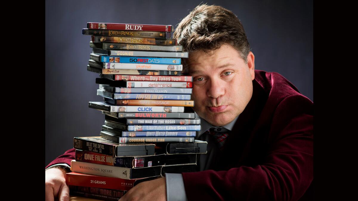 A showbiz veteran by 20, Sean Astin, now 46, became a teen star in 1985 with "The Goonies."