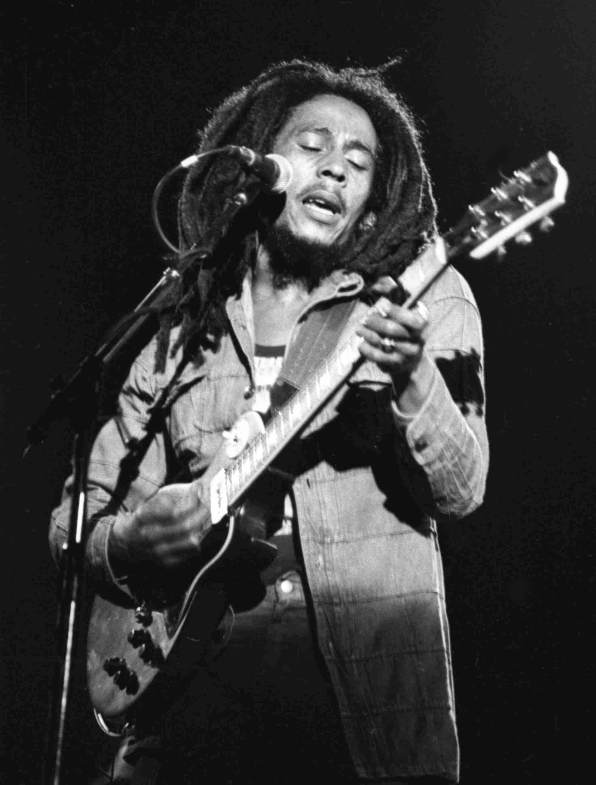  July 4, 1980, Bob Marley performs in Paris