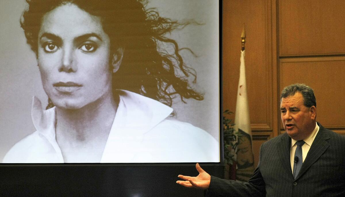 Brian Panish, attorney for Michael Jackson's family, during closing arguments in the Jackson family's wrongful-death trial.