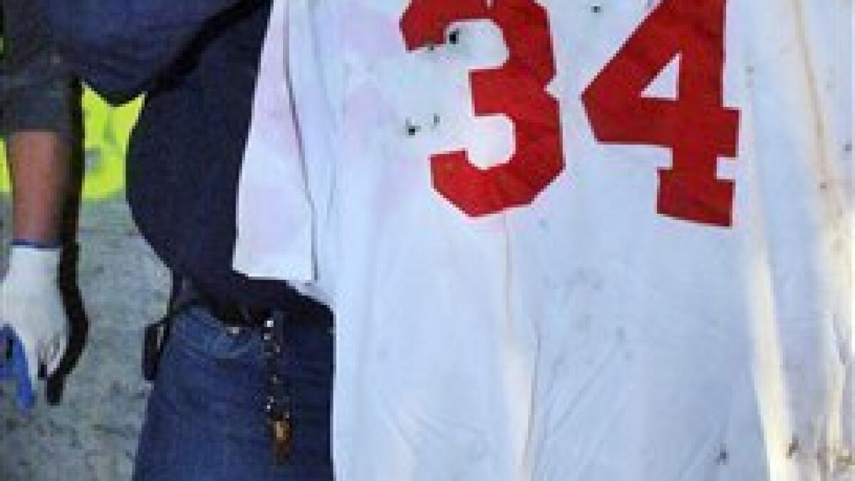 Red Sox Fan Buries Jersey in Yankees Stadium 