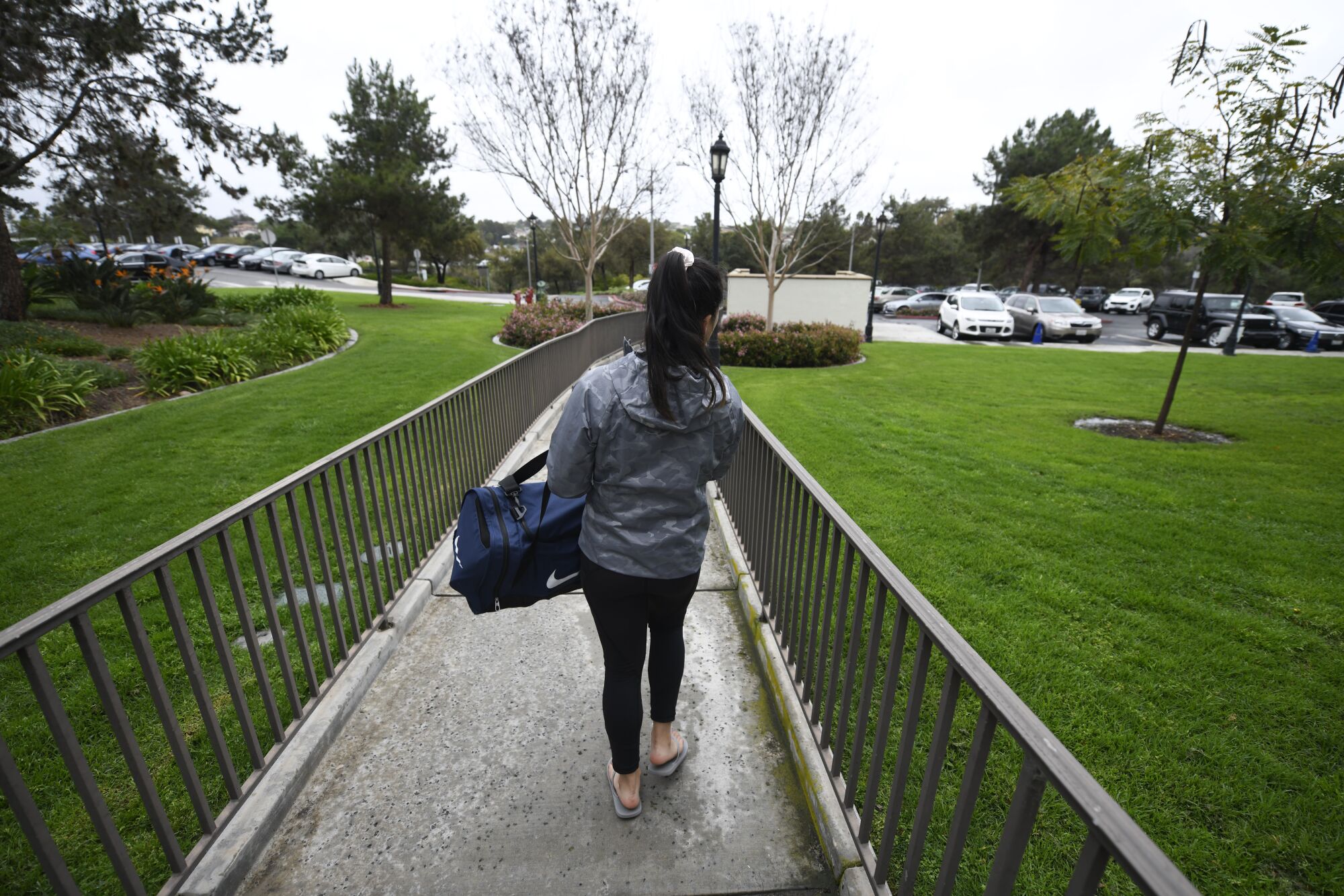 In March, all 2,600 dormitory students at University of San Diego were told to move out due to the coronavirus