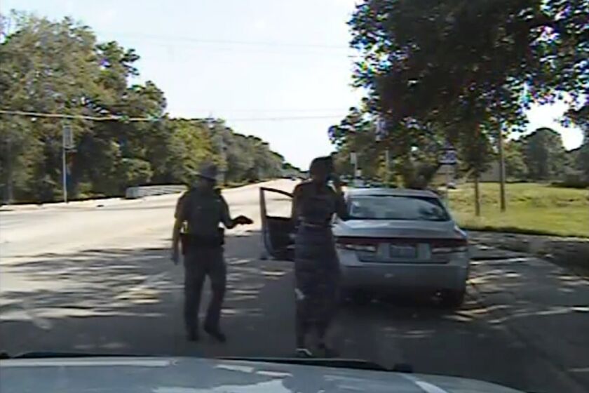 Brian Encinia, the Texas trooper who arrested Sandra Bland, had been cautioned about “unprofessional conduct” in a 2014 incident while he was still a probationary trooper.
