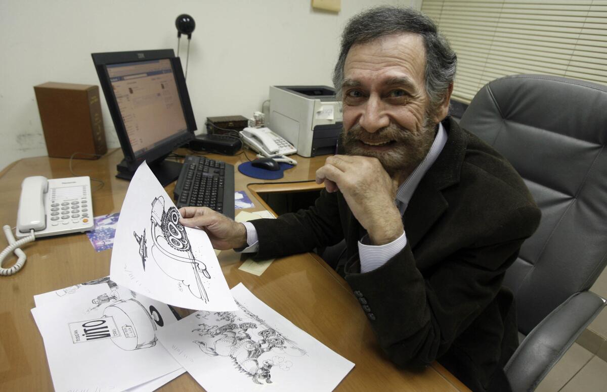 Syrian artist Ali Farzat regularly took on corruption and the military in his political cartoons. Farzat had his hands broken after creating a political cartoon that showed Syrian leader Bashar Assad in a bad light in 2011.