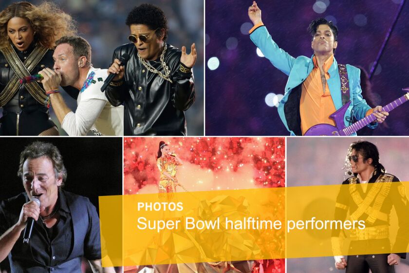 For people who aren't football fans but who watch the game anyway, the halftime spectacle is more than half the fun. The 2016 performance featured Coldplay, Bruno Mars and Beyonce. Here's a look at how some previous Super Bowl performances came off.