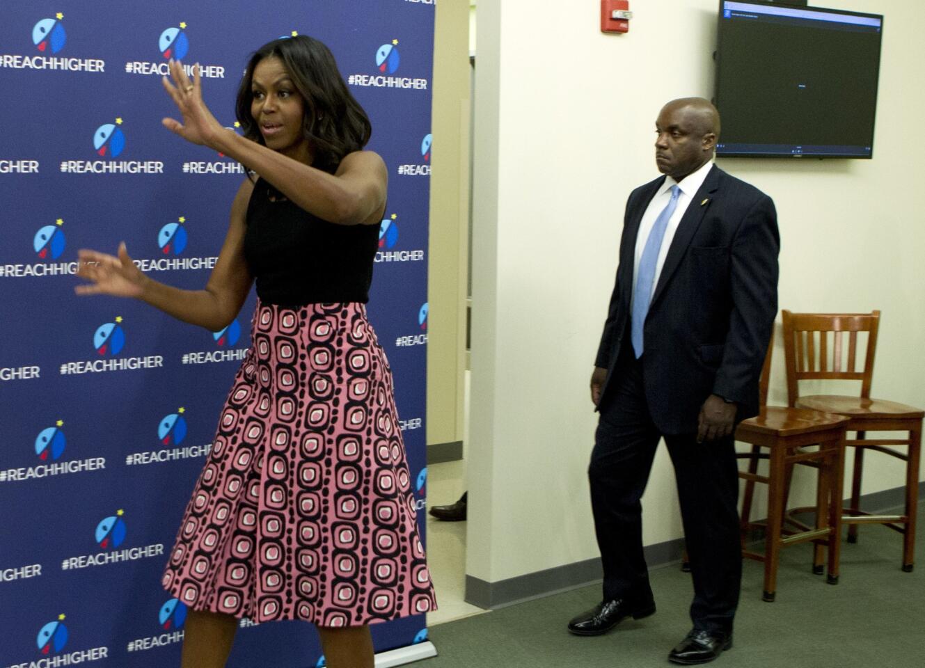 Michelle Obama at Howard Community College