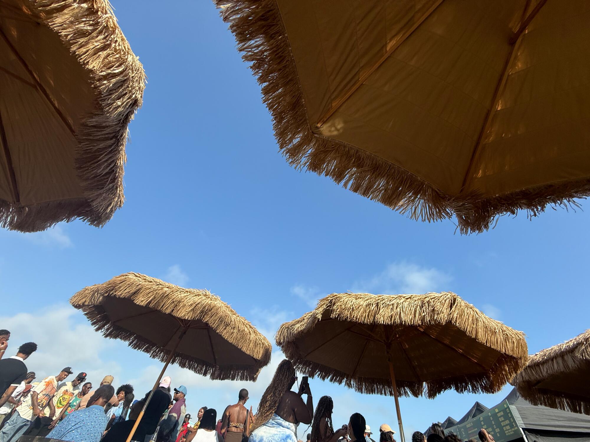 Image June 2025 Ebony Beach Club Juneteenth. Cerys Davies / Los Angeles Times