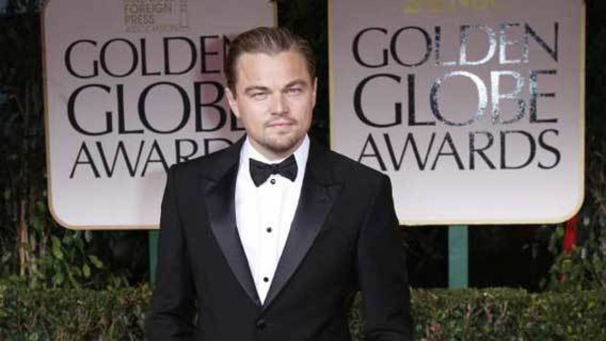 Leonardo DiCaprio attended the 69th Annual Golden Globe Awards show at the Beverly Hilton in January 2012.