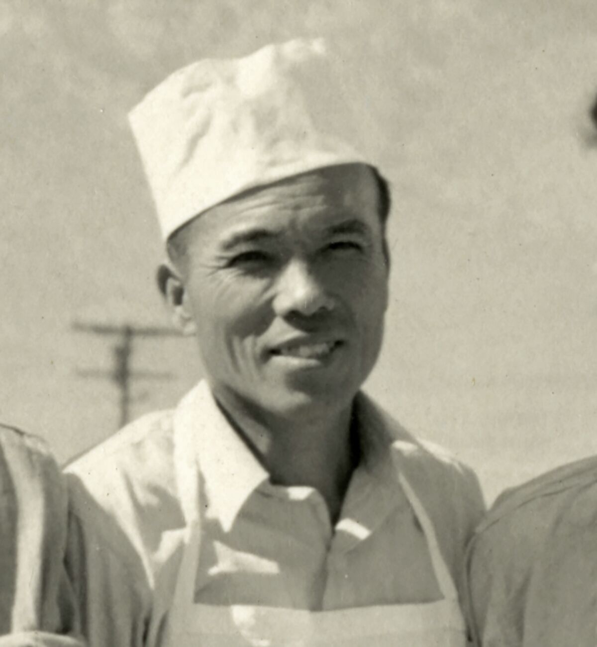 This undated photo shows Giichi Matsumura during his incarceration at an internment camp for people of Japanese ancestry in Manzanar, Calif., during World War II. (Matsumura Family/National Park Service via AP)