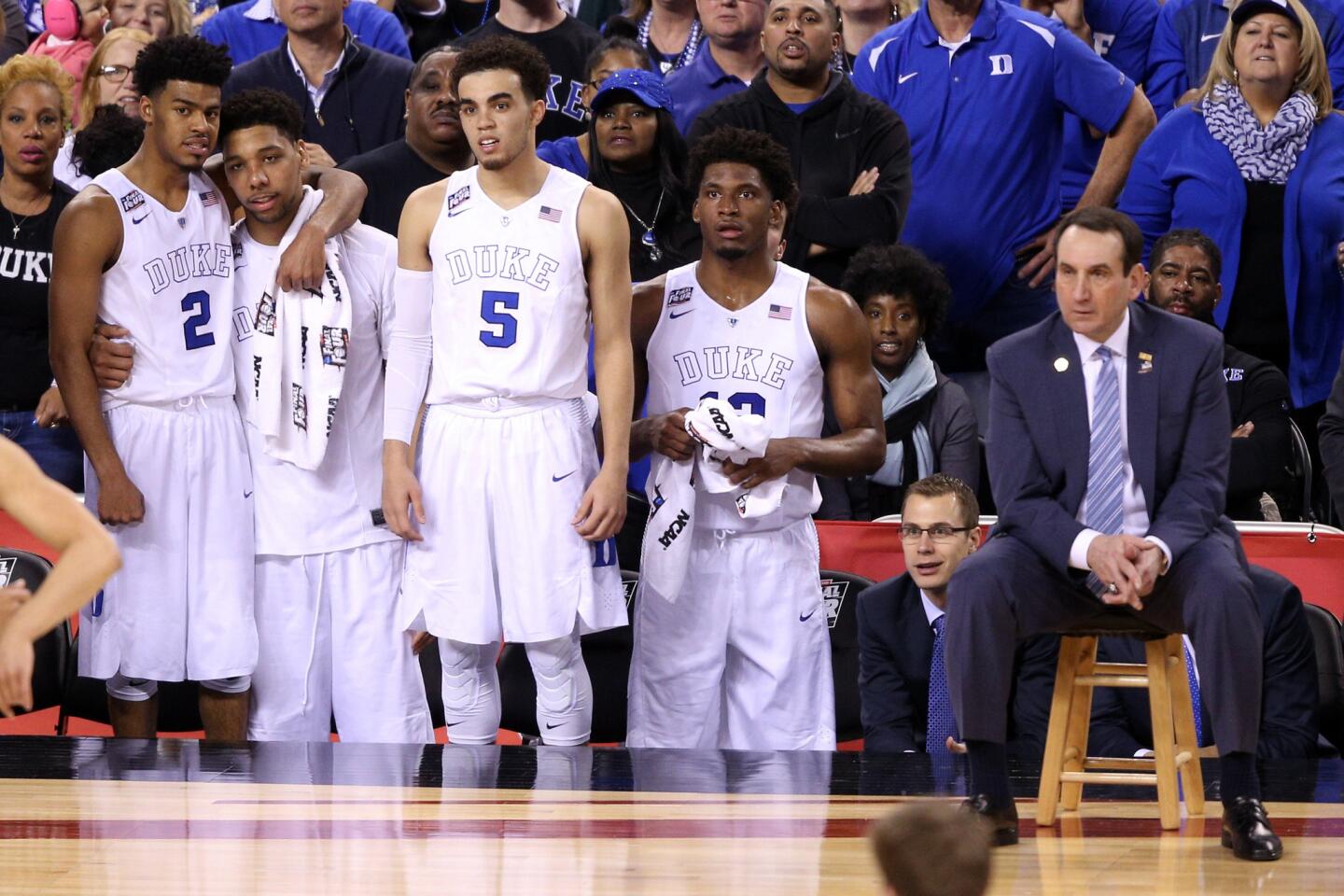 Duke bench