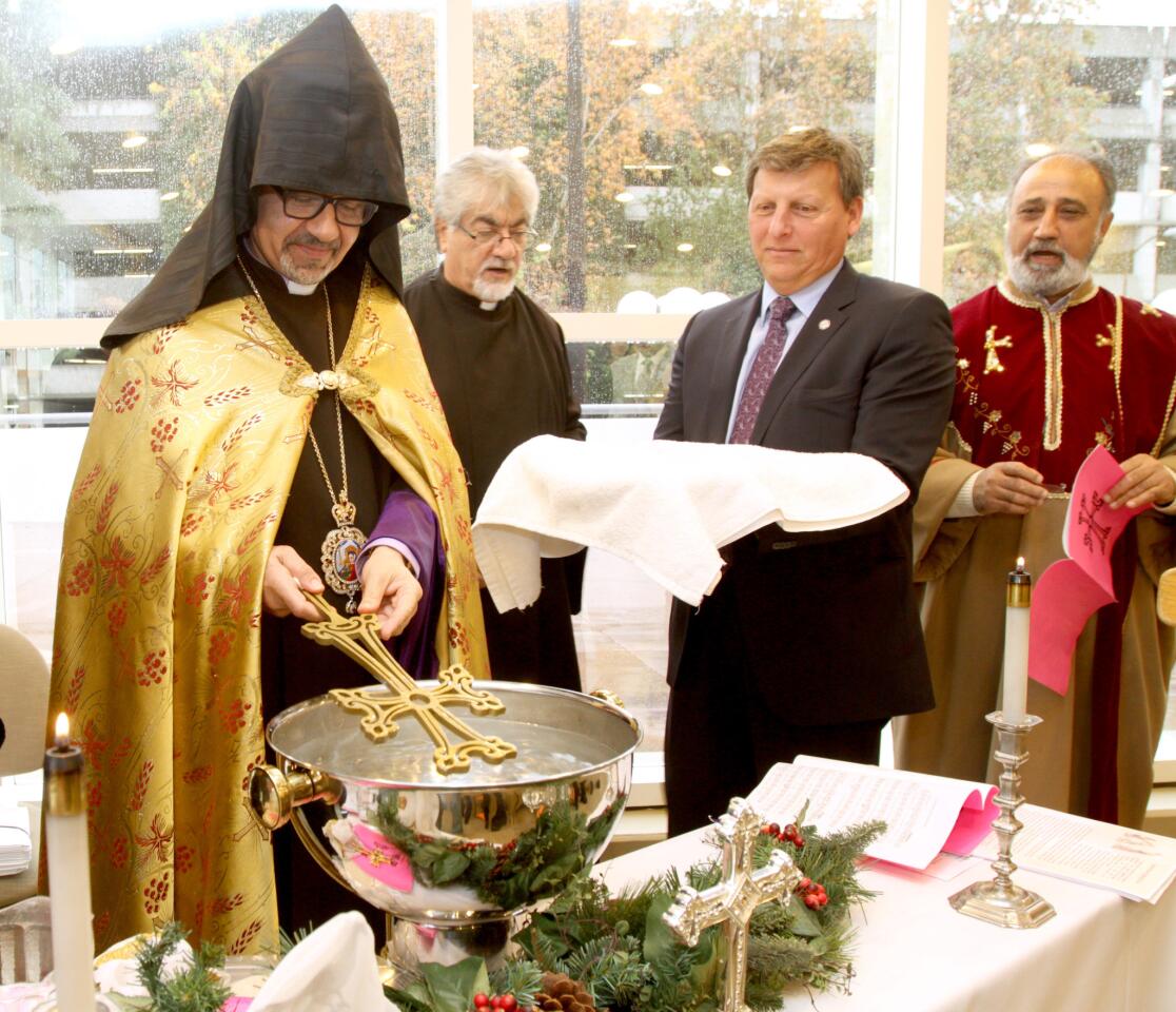 Photo Gallery: Armenian Christmas ceremony at Glendale Memorial Hospital