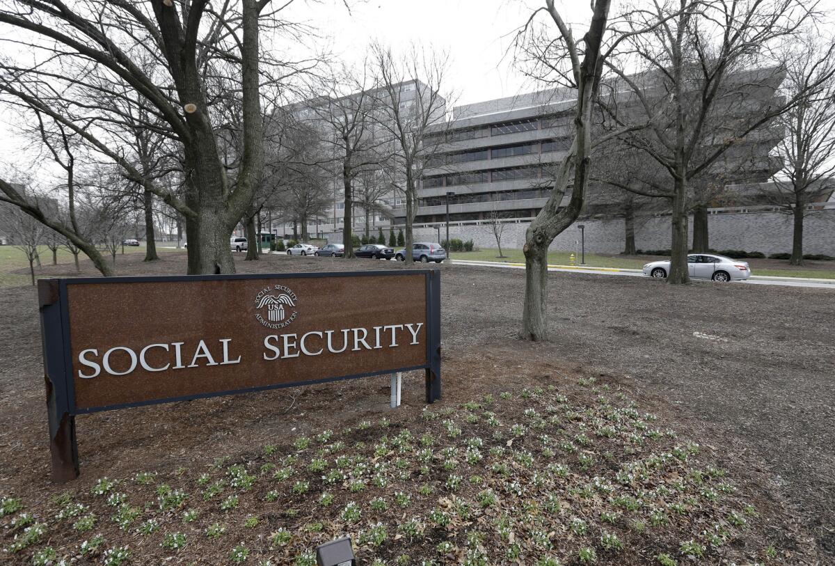 In the crosshairs, as usual: the Social Security Administration.