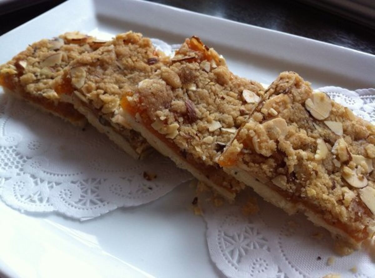 Rosemary-apricot bars, one of our top 10 recipes for 2012