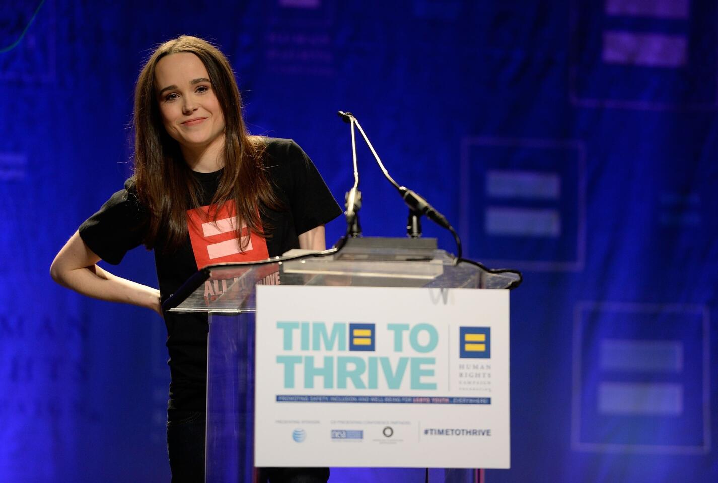Ellen Page comes out as gay