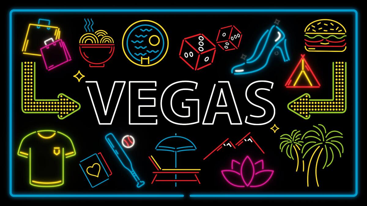 Las Vegas illustration.