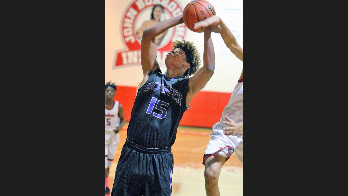 Photo Gallery: Glendale vs. Burroughs Pacific League boys' basketball