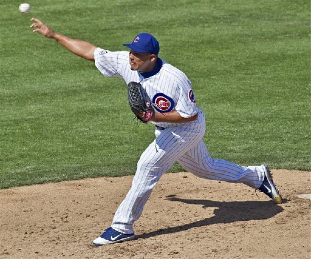 Zambrano pitches 3 scoreless innings in Cubs' loss - The San Diego