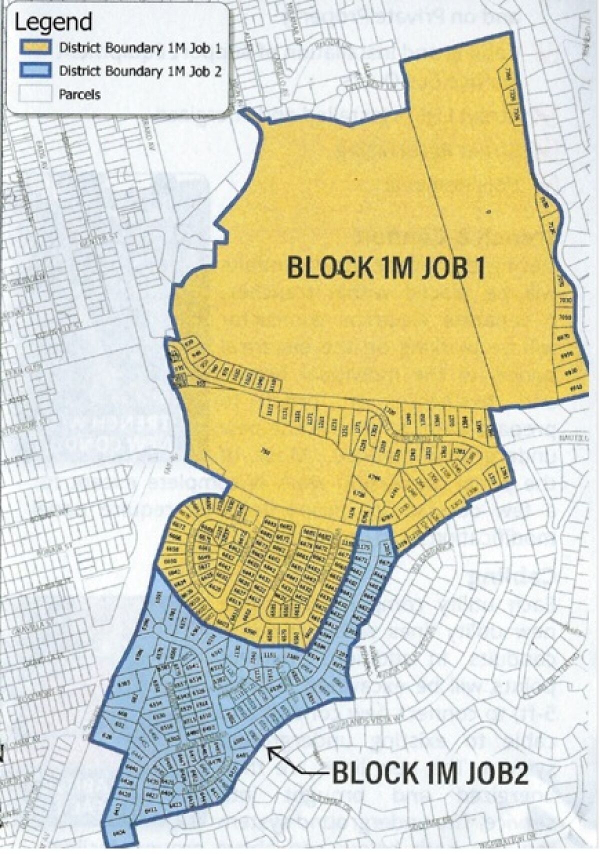 Block 1M Job 1 and Block 1M Job 2