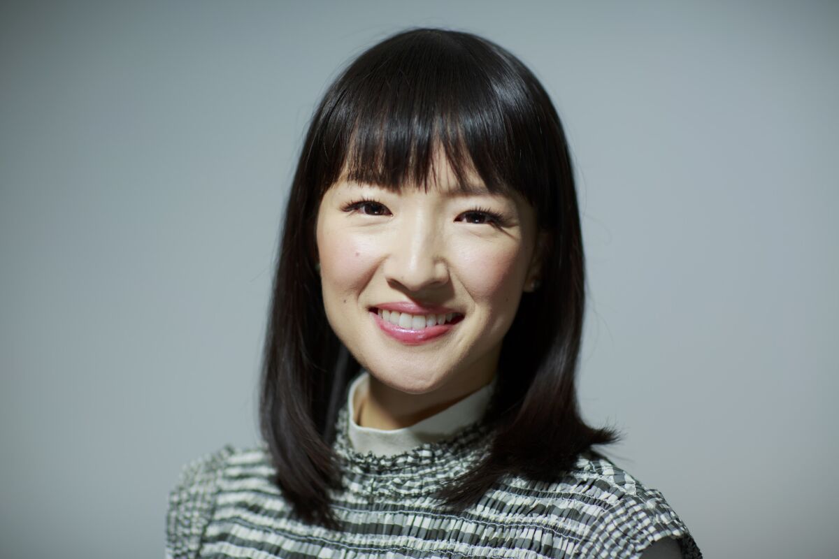 Marie Kondo poses for a portrait in West Hollywood, Calif., on Jan. 17, 2019.