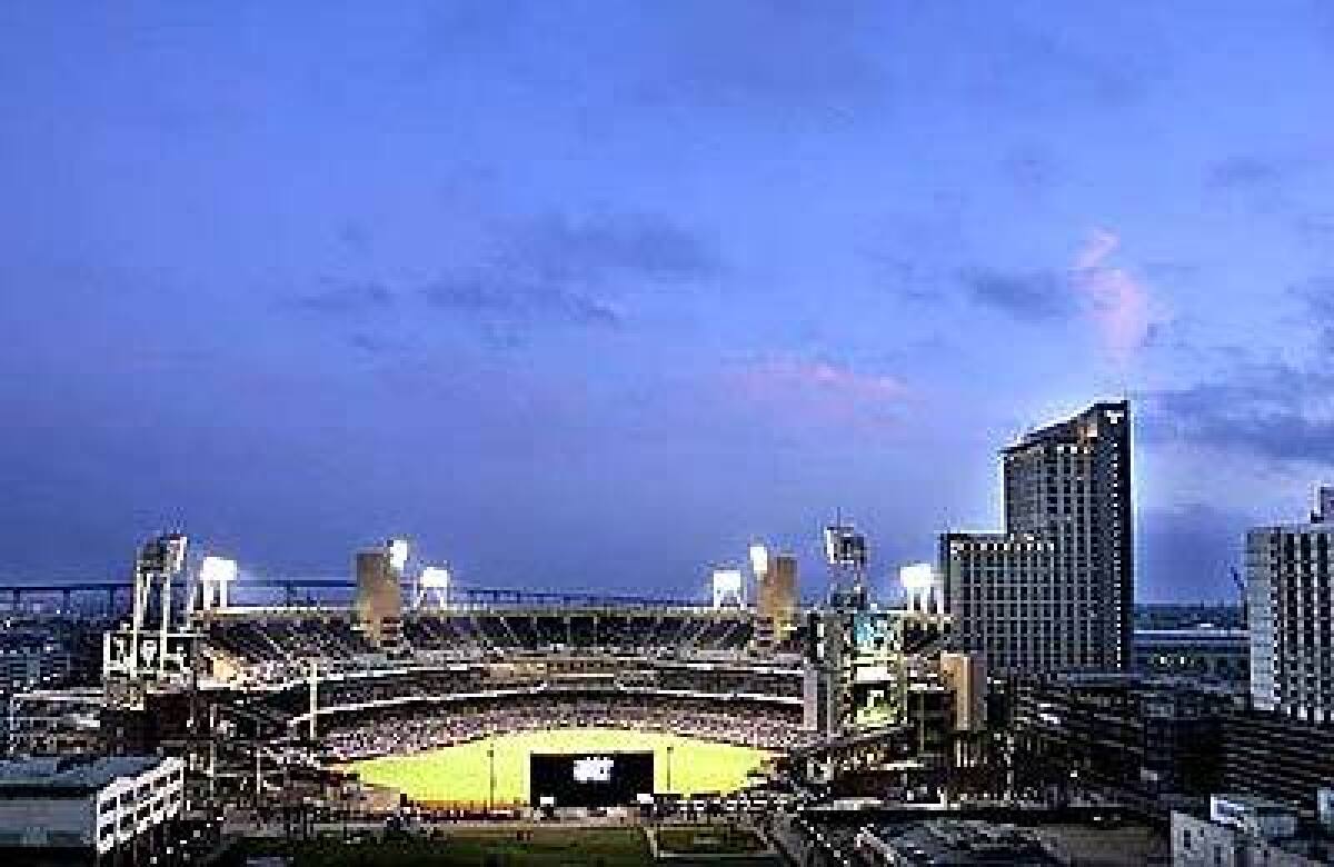 The Padres took the field this spring in a new stadium close to transportation, the ocean, hotels and nightlife.
