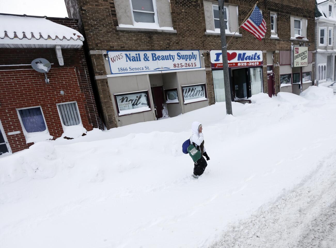 Snowstorm in the East