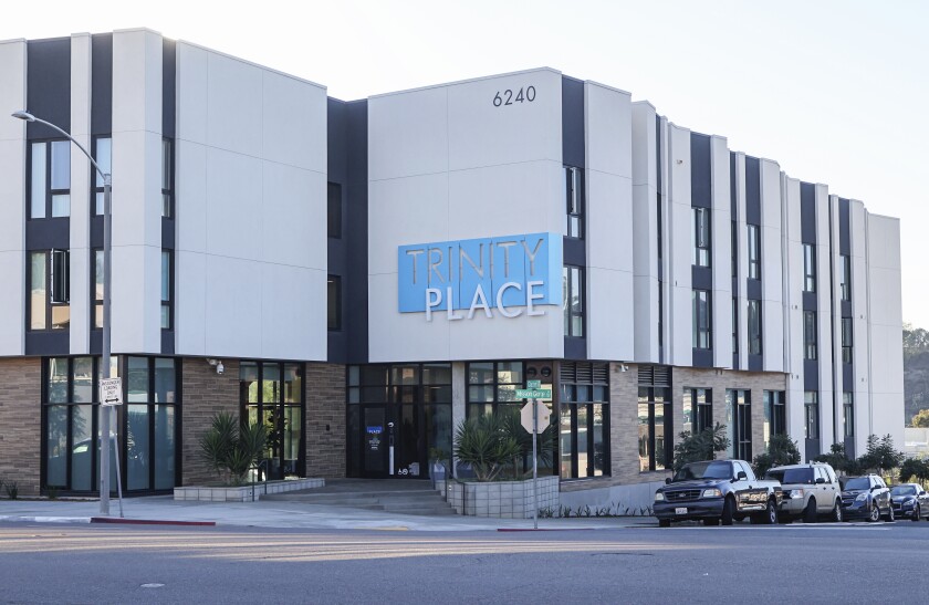 Trinity Place opened in September with 73 units for homeless seniors.