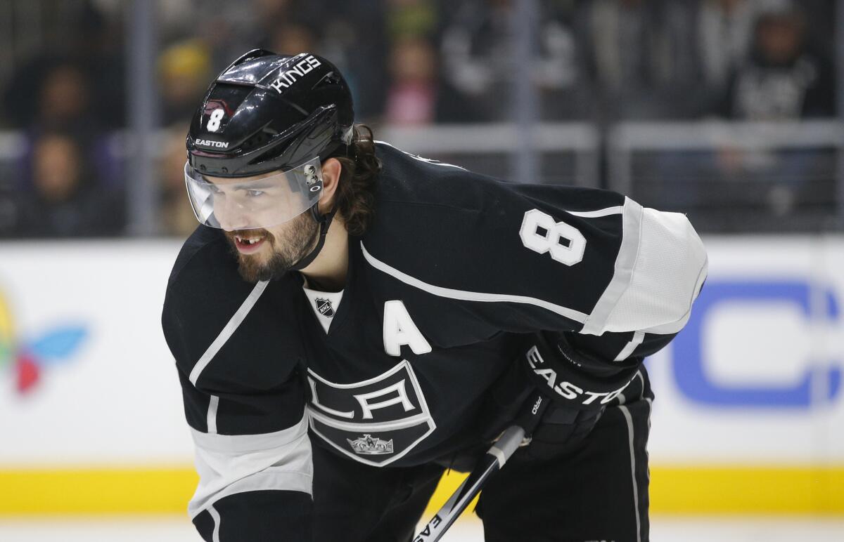 The Kings' Drew Doughty has been one of the best defensemen in the NHL during the first half of the 2015-16 season.