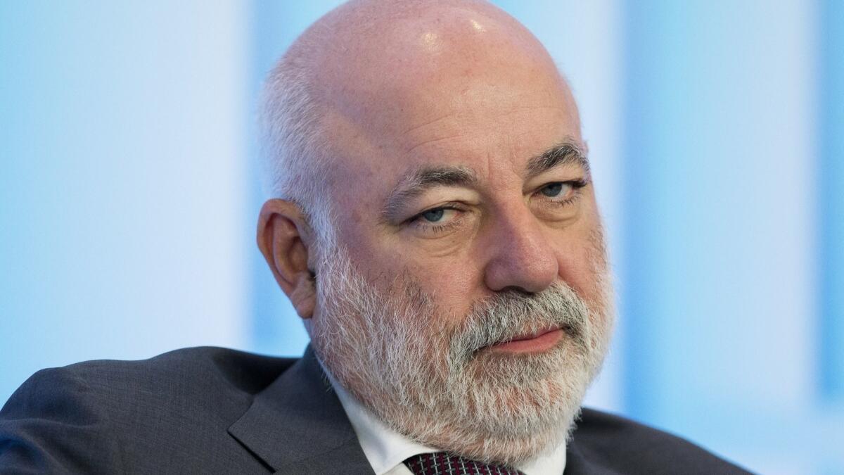 Russian businessman Viktor Vekselberg in Moscow in 2016.