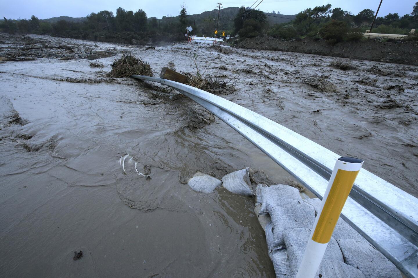 Atmospheric river drenches California