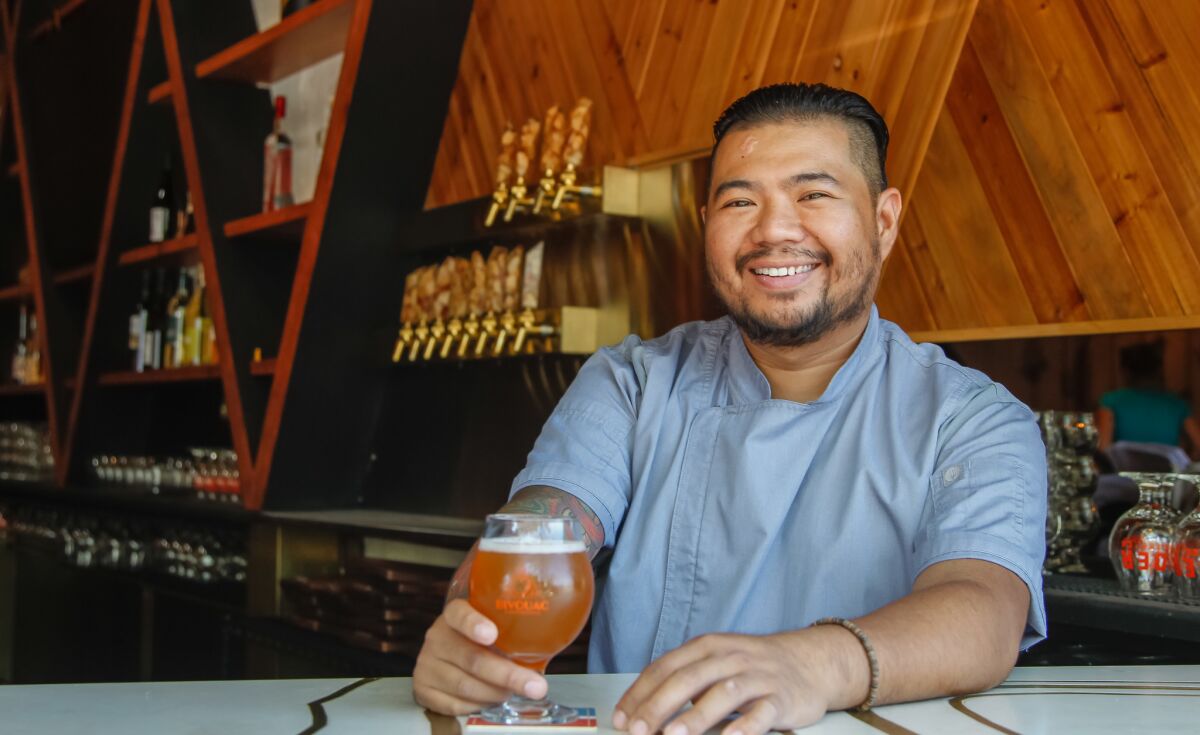 Chef Danilo "DJ" Tangalin, most recently executive chef at Bivouac Ciderworks, has embarked on a new adventure: the launch of his first solo restaurant, Maya Eatery.