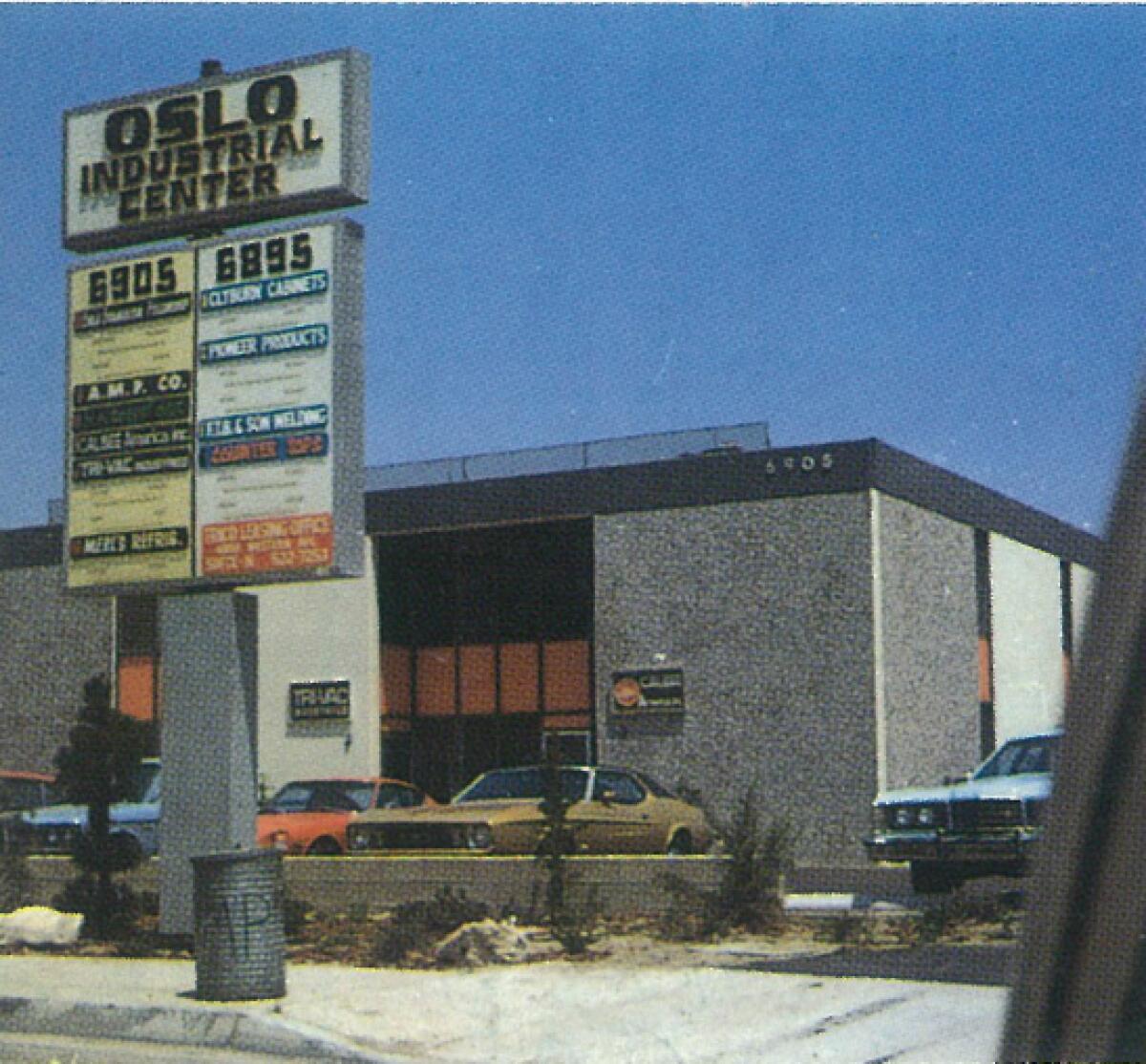 The first U.S. office of Calbee in Buena Park.
