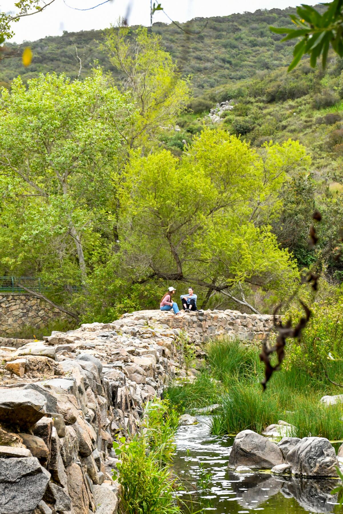 Why you should visit California's largest city park right now 11 The Old Mission Dam dates to the early Spanish missionary days.