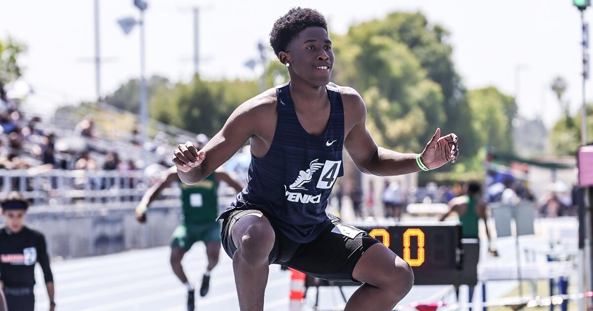 Nathan Santa Cruz takes aim at City Section 400 title Nathan Santa Cruz takes aim at City Section 400 title