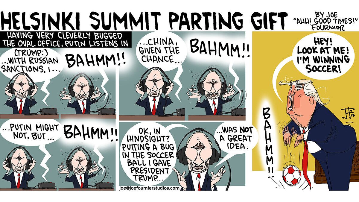 Helsinki summit parting gift