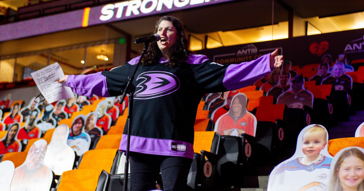 Angelique Fong loves the Ducks, and now the feeling is ...