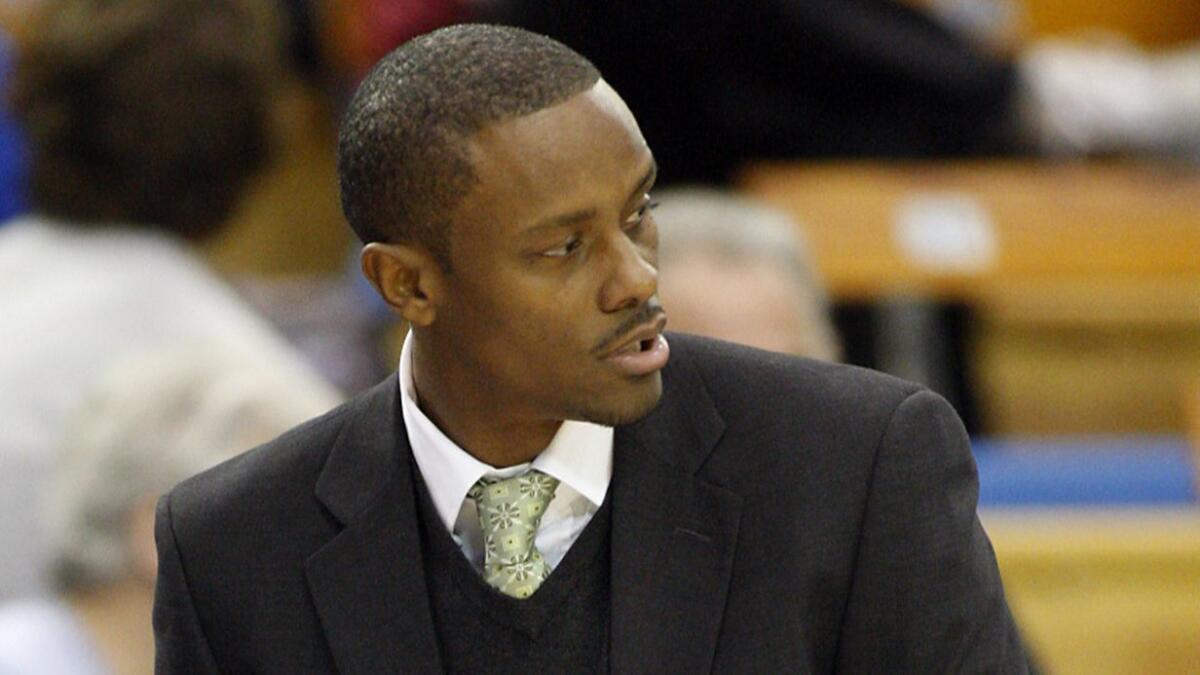 UCLA men’s basketball assistant coach Tyus Edney in 2010.