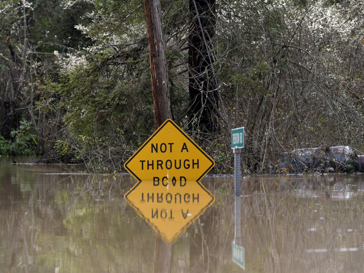Inundaciones en el norte de California